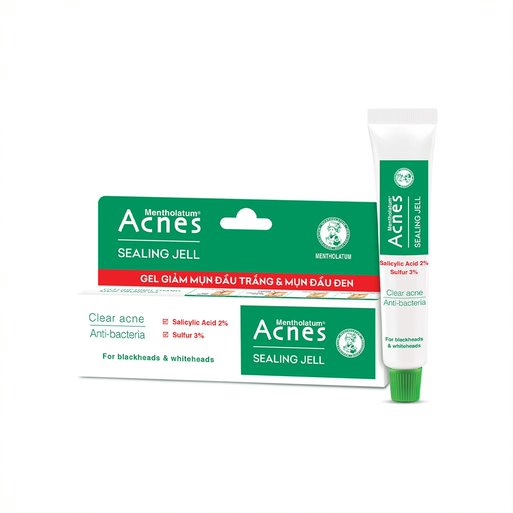 Acnes sealing jell trị mụn xanh rohto (tuýp/18gr)