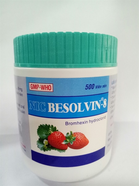 Nic besolvin 8mg usa-nic (c/500v)