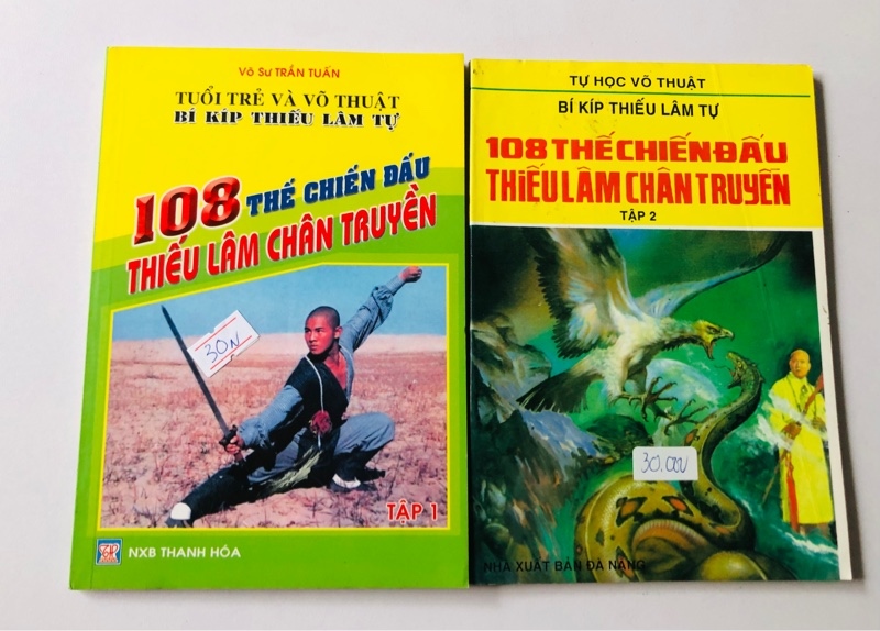 BỘ 2 TẬP 108 THẾ CHIẾN ĐẤU THIẾU LÂM CHÂN TRUYỀN - Nxb: 2000, 2007
