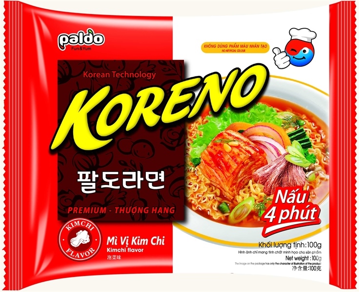 mì vị kim Chi Koreno