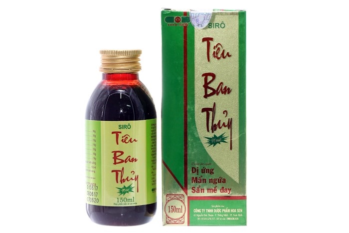Siro tiêu ban thủy hoa sen (c/150ml)
