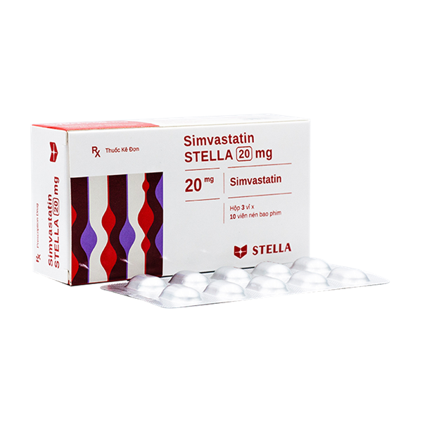 Simvastatin 20mg stella (h/30v)