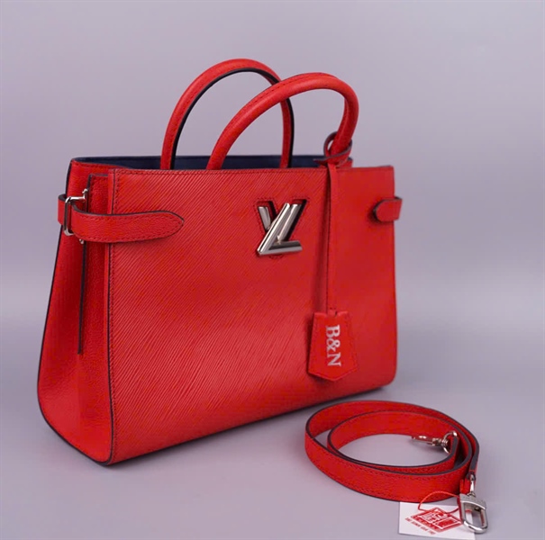 Túi LV twist vân đỏ sz30 (BQ) KG+