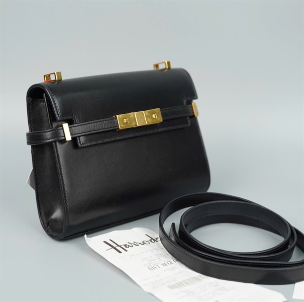 Túi YSL đen sz19 (BQ) KG+