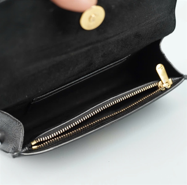 Túi Dior đen (12-MA-1219) sz17 (BQ) KG+