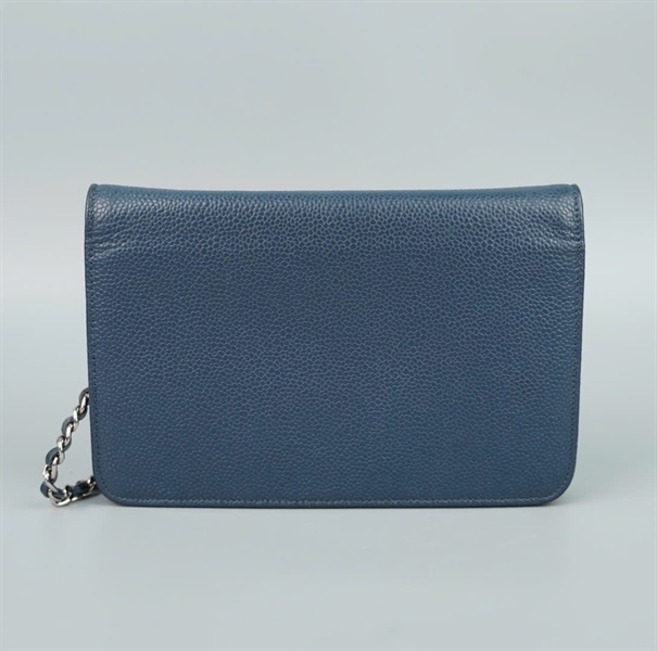 Túi Chanel màu xanh (18964118) sz19 (BQ) KG+