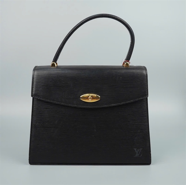 Túi LV Vintage Kelly màu đen vân sz26 (BQ) KG+