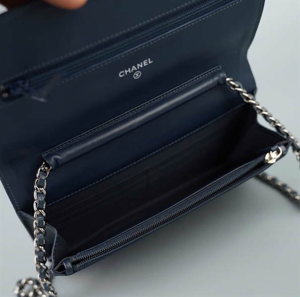 Túi Chanel màu xanh (18964118) sz19 (BQ) KG+