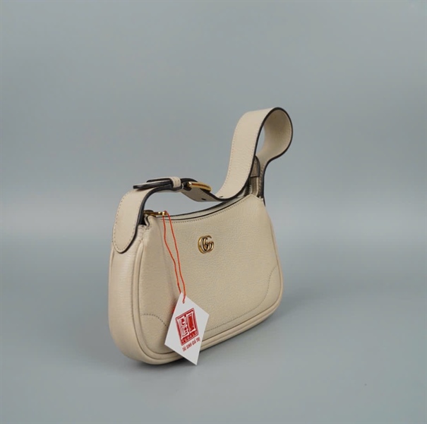 Túi GG kẹp nách màu trắng (739076213347) sz20 (BQ) KG+