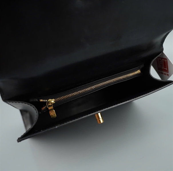 Túi LV Vintage Kelly màu đen vân sz26 (BQ) KG+