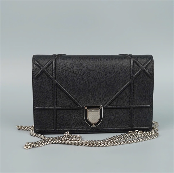 Túi Dior Woc màu đen sz19 (BQ) KG+