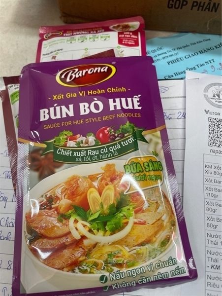 Gia Vị Bún Bò Huế Barona