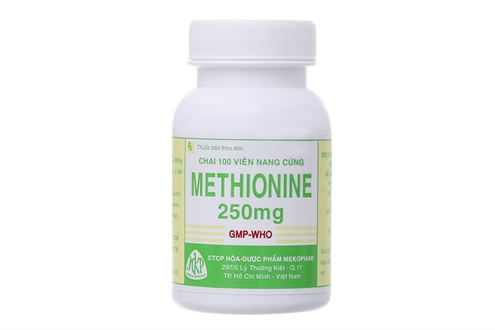 Methionine 250mg mekophar (c/100v)