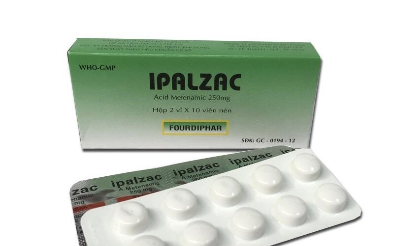 Ipalzac mefenamic 250mg khánh hội (h/20v)