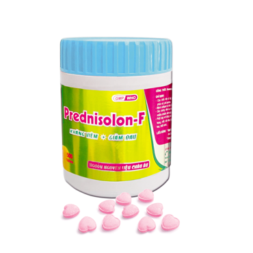 Prednisolon-f dexamethason 0.5mg nic (c/500v) (nén)