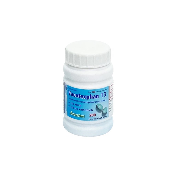 Vacotexphan 15 dextromethophan vacopharm (c/200v)