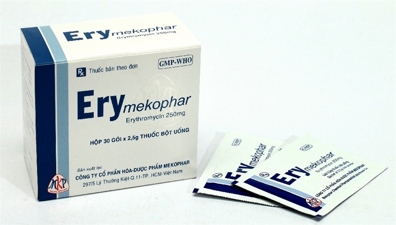 Erymekophar erythromycin 250mg - mekophar (h/30g/2,5g)