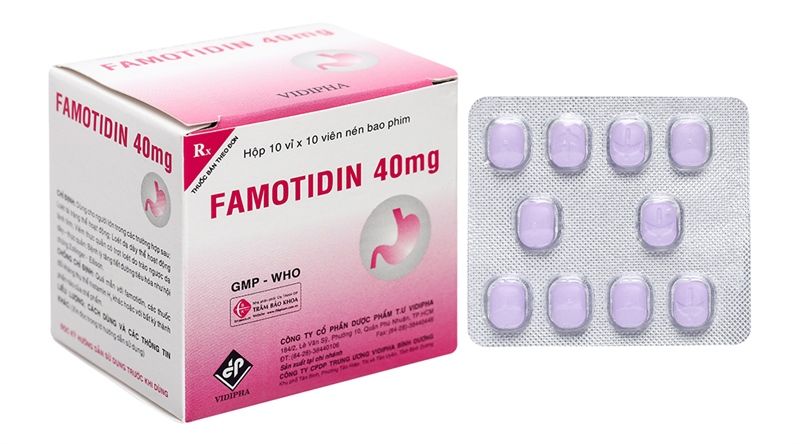 Famotidin 40mg vidipha (h/100v)