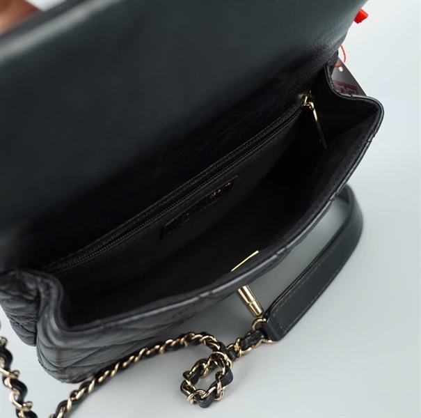 Túi Chanel Handle đen (XGJ4PAAA) sz20 (HC)+