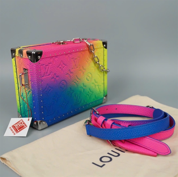 Túi LV Trunk đa sắc 2024 sz22 (HC)+