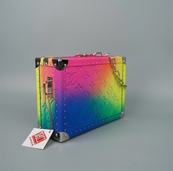 Túi LV Trunk đa sắc 2024 sz22 (HC)+
