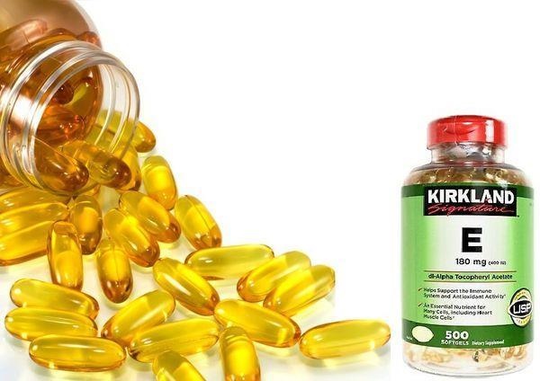 VITAMIN E NẮP ĐỎ MỸ 500V