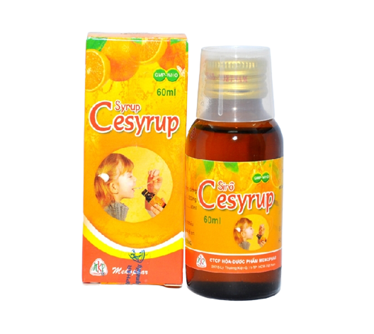 Siro bổ sung vitamin c cesyrup mekophar (c/60ml)