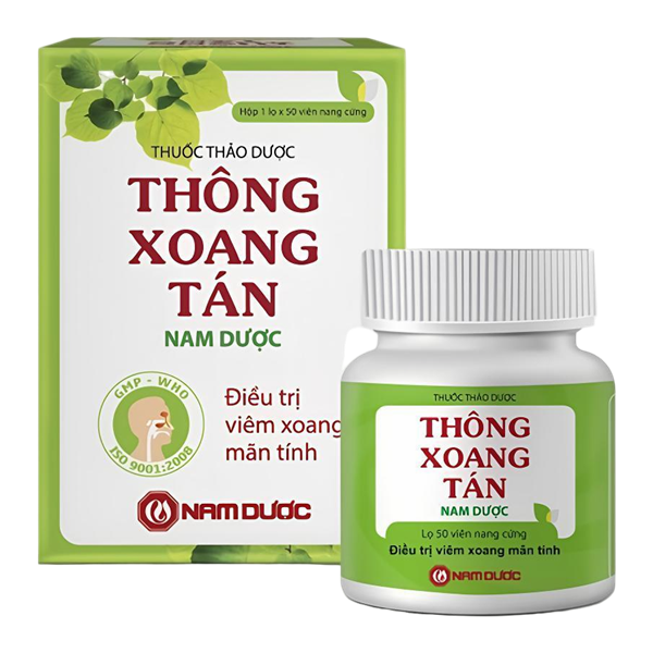 Thông xoang tán nam dược (h/50v)