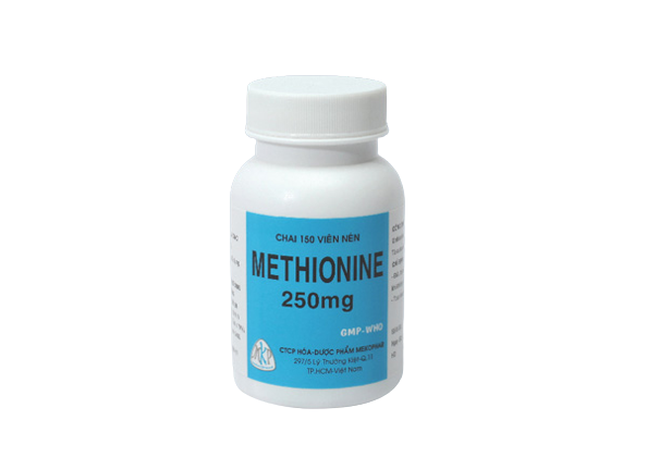 Methionin 250mg mekophar (c/150v)