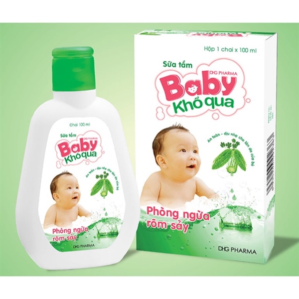 Sữa tắm baby khổ qua dhg (c/100ml)