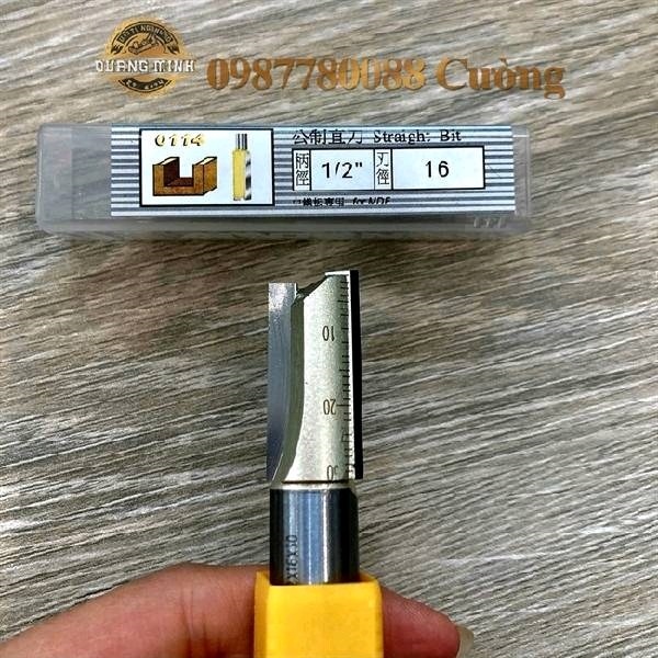 A0114468 Mũi phay thẳng thường 1/2