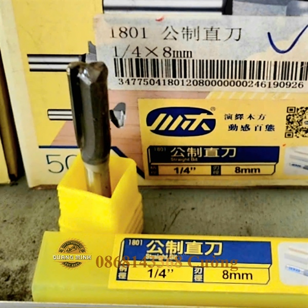 Dao Router Thẳng 1/4*6.0mm*20mm
