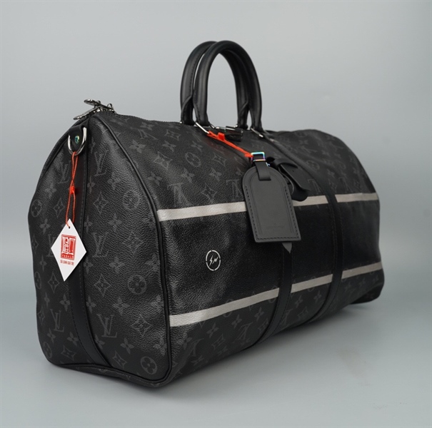 Túi LV du lịch hoa đen kèm ổ+ chìa sz46 (Manly) KG+