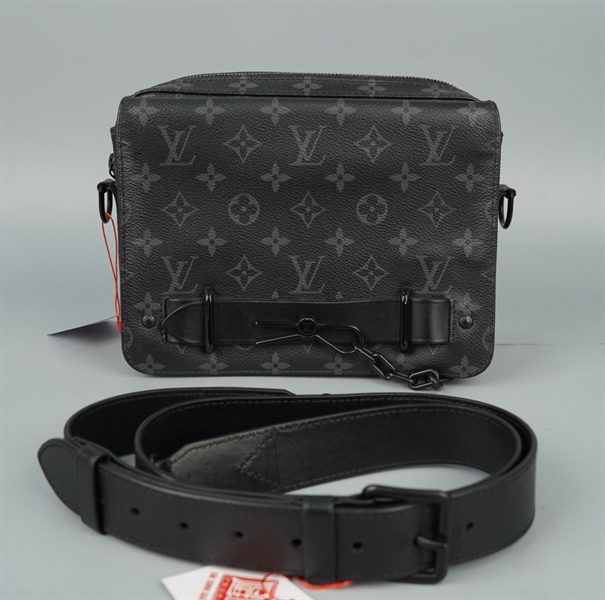 Túi LV Steamer hoa đen (AR1201) sz23 (Manly) KG+