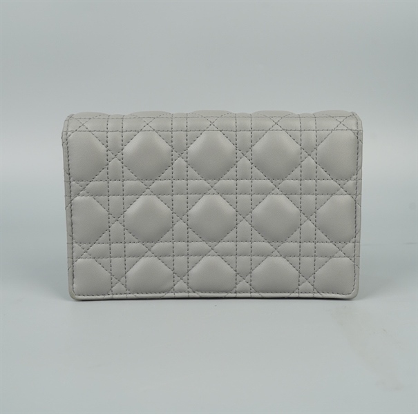 Túi Dior xám (12-MA-0262) sz19 (LN) KG+