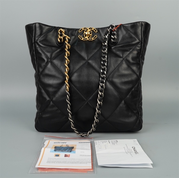 Túi Chanel tote đen (LTL1HCH5) sz29 KG+