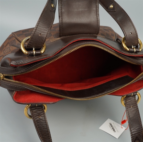 Túi LV ô vuông nâu lòng đỏ sz34 KG+