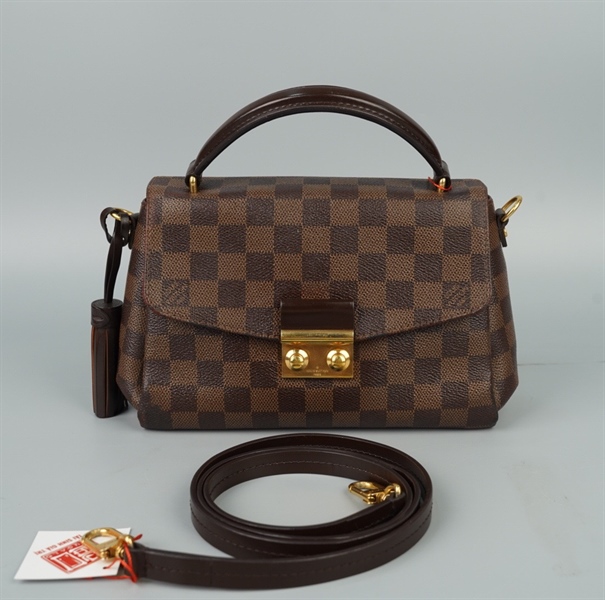 Túi LV Croisette ô vuông nâu (FL5107) sz22 (LN) KG+