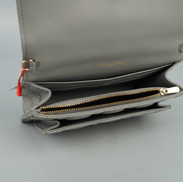 Túi Dior xám (12-MA-0262) sz19 (LN) KG+