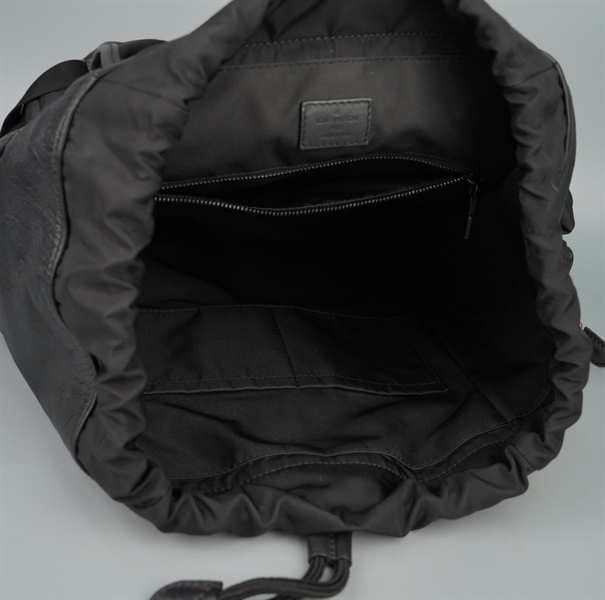 Balo LV hoa đen (Manly) KG+