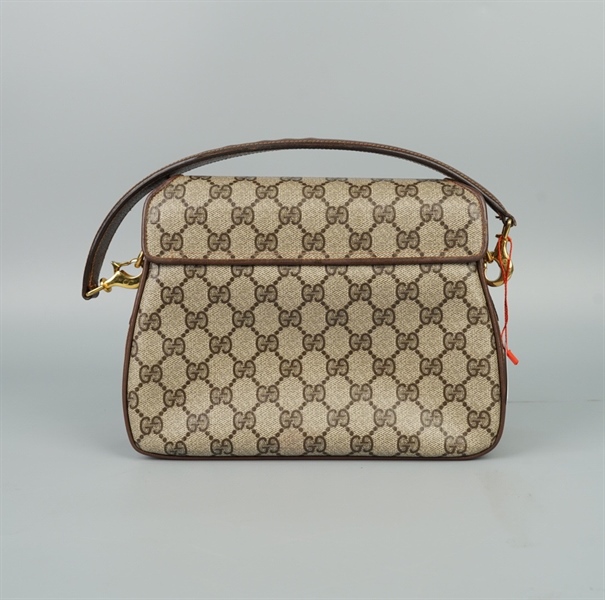 Túi GG handle Vintage màu xám sz24 KG+