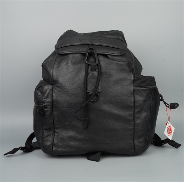 Balo LV hoa đen (Manly) KG+