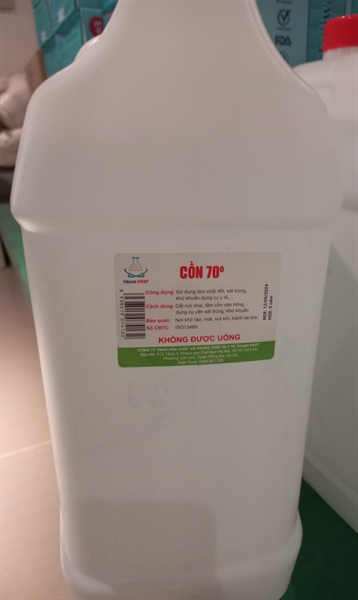 Cồn 70 can 10lít - Thuận Phát