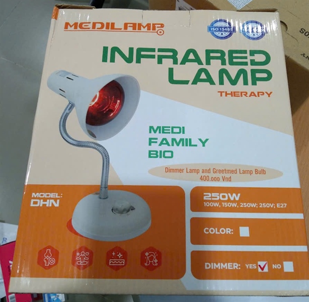 Chân đèn hồng ngoại có nút điều chỉnh chiết áp Medilamp 2