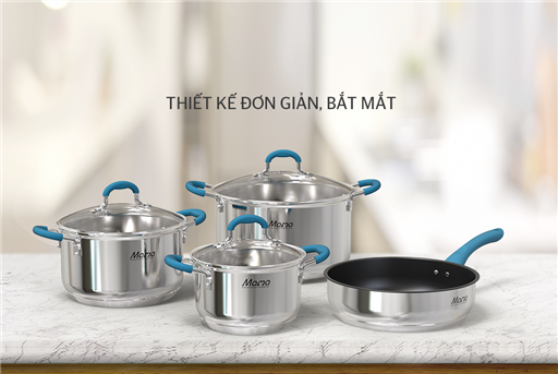 Bộ nồi sunhouse 506