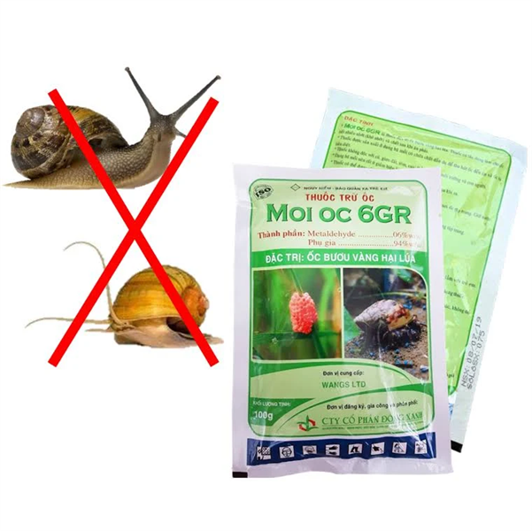 Thuốc trừ Ốc Moi Oc 6GR gói 100g
