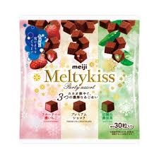 Socola tươi vị tổng hợp Meiji Meltykiss 121g