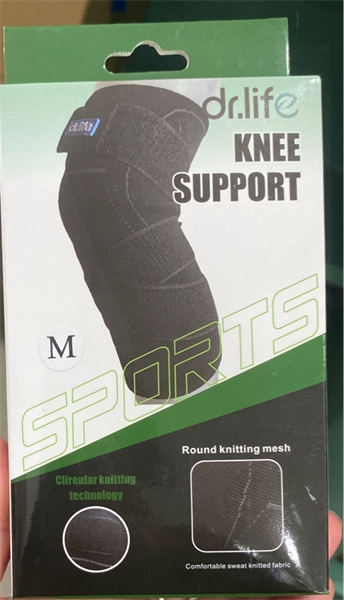 Đai bảo vệ khớp gối bằng vải dệt, có tác dụng giảm áp lực khớp gối khi vận động, Model: HME 386-3 cỡ M - Nhãn hiệu DR. LIFE