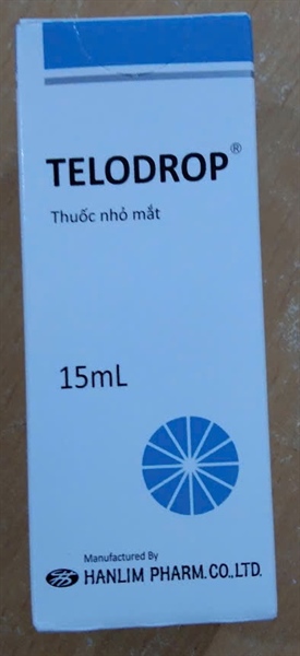 Thuốc nhỏ mắt Telodrop (Hộp 1 lọ x 15ml) - Hàn Quốc