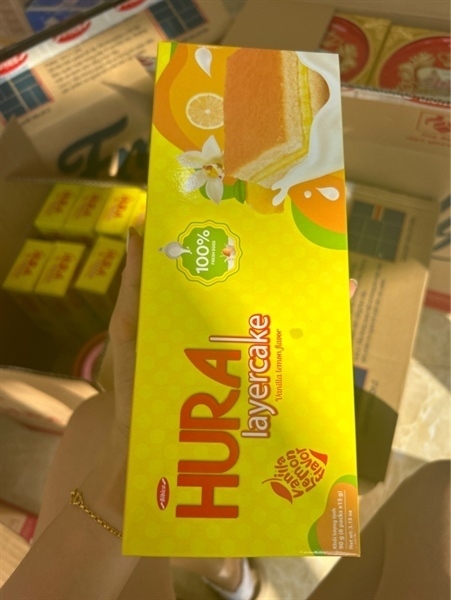 Bánh Hura layercake chanh 90g